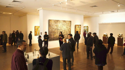 31 new works by Dinh Phong launched at Art Space Hanoi