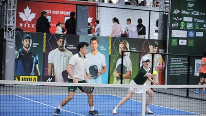 چیریٹی پکل بال ٹورنامنٹ سیلاب متاثرین کی مدد کے لیے 200 ملین VND سے زیادہ اکٹھا کرتا ہے۔