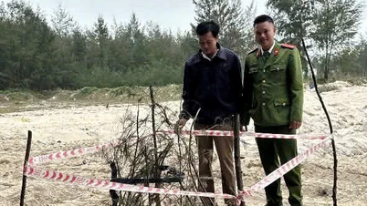 Xử lý an toàn 2 quả đạn pháo phát hiện tại xã Triệu Cơ