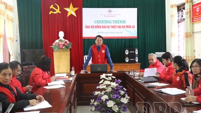 Provinzielles Rotes Kreuz spendet zur Unterstützung der Flutopfer