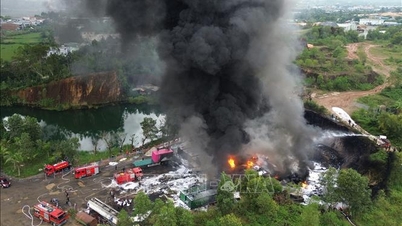 دا نانگ: کنٹینر یارڈ میں لگی آگ پر قابو پالیا گیا۔