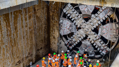 Hoàn thành hành trình khoan 4 nhà ga ngầm Dự án metro Nhổn - ga Hà Nội