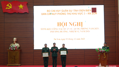 Dien Bien៖ បញ្ជាការដ្ឋានការពារភូមិភាគទី៣ - Na Son បានចេញសេចក្តីសម្រេចចិត្តដឹកនាំ និងបូកសរុបការងារយោធា និងការពារជាតិ។