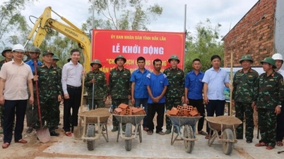 डाक लाक ने तेजी से निर्माण और मरम्मत के लिए "क्वांग ट्रुंग अभियान" शुरू किया...