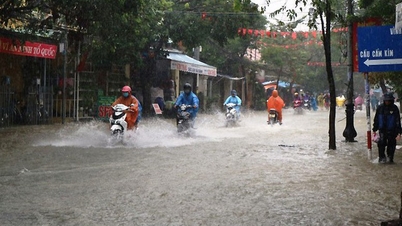 Many provinces and cities in the Central region are about to have heavy rain.