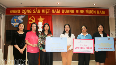 베트남 여성연합, 홍수 피해 여성과 고아 지원 위해 기금 기부