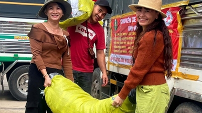 A Buon Ma Thuot Középiskola ajándékokkal támogatja az árvíz sújtotta területeken élő diákokat.