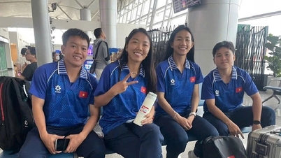 Женская сборная Вьетнама отправляется на Игры Юго-Восточной Азии, чтобы защитить золотую медаль