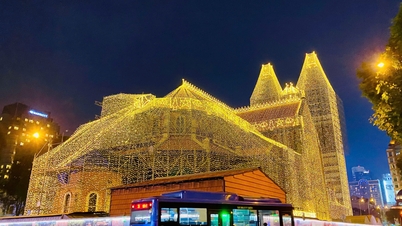 វិហារ Notre Dame ប្រែក្លាយទៅជា "ប្រាសាទនៃពន្លឺ" មនុស្សជាច្រើនស្វាគមន៍បុណ្យណូអែលយ៉ាងរំភើប