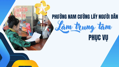 नाम कुओंग वार्ड: लोगों को सेवा का केंद्र बनाना