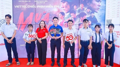 Διοργάνωσε δωρεάν προβολή της ταινίας Red Rain για τους μαθητές του Λυκείου Le Van Dau και του Γυμνασίου Nguyen Minh Nhut.