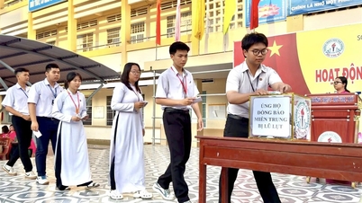 Λύκειο Χο Θι Κι: Έναρξη κινήματος για δωρεές και κοινοποίηση δυσκολιών με ανθρώπους στην κεντρική περιοχή.