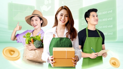 Receive sales proceeds and bonuses up to 2.1 million VND: “Double gift” for small traders