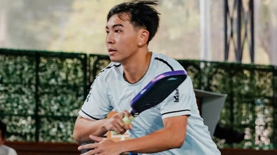 Phuc Huynh's beautiful action before going to India to play pickleball with Quang Duong