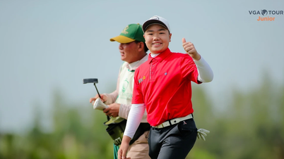Nguyen Quoc Bao Huy remporte la 7e étape du VGA Junior Tour 2025 : Le courage d’un jeune talent du golf de 13 ans