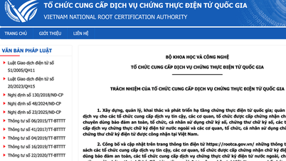 Transformarea infrastructurii naționale a CA-urilor rădăcină: Standardizarea și îmbunătățirea serviciilor de încredere din Vietnam