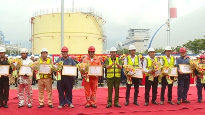 Nagyszabású tűzvédelmi és mentési gyakorlat a Vinh Tan 1 hőerőműben