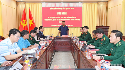 Vojenský výbor strany provincie Quang Ngai vydal usnesení o vedení plnění úkolů v roce 2026.