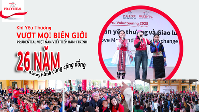Als liefde grenzen overstijgt: Prudential Vietnam zet zijn 26-jarige reis met de gemeenschap voort