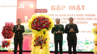 La amistad entre Vietnam y Laos en la Academia del Ejército
