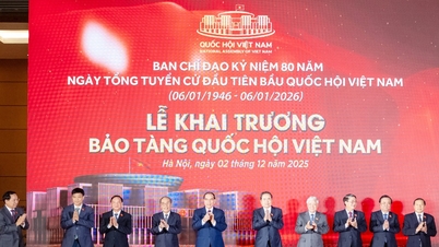 ประธานรัฐสภา Tran Thanh Man เข้าร่วมพิธีเปิดพิพิธภัณฑ์รัฐสภาเวียดนาม