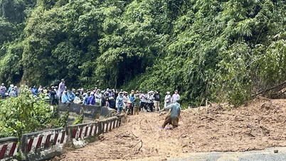 Зсув на перевалі Нгоан Мук знову ускладнив рух транспорту
