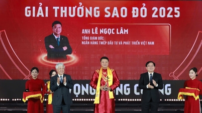 ຜູ້ອຳນວຍການໃຫຍ່ BIDV ໄດ້ຮັບລາງວັນ Red Star 2025