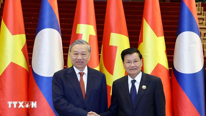 Stärkt samarbete mellan Vietnams kommunistiska parti och Laos folkrevolutionära parti