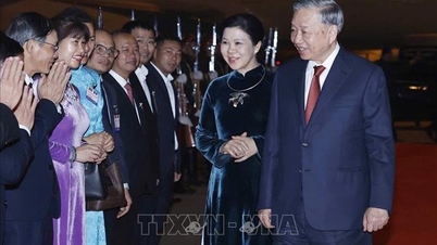 دبیرکل تو لام و همسرش سفر رسمی خود به لائوس را با موفقیت به پایان رساندند.