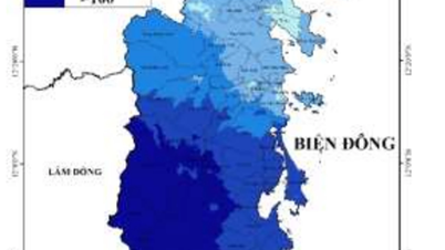カインホア省で大雨の予報