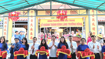 រីករាយនៅភូមិនេសាទ Truong Dong