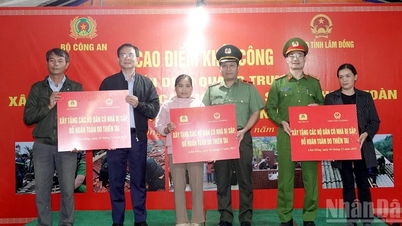 Ministry of Public Security starts construction of houses for...