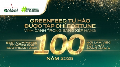 GREENFEED ติดอันดับ 100 สถานที่ทำงานที่ดีที่สุดในเอเชียตะวันออกเฉียงใต้ ประจำปี 2568