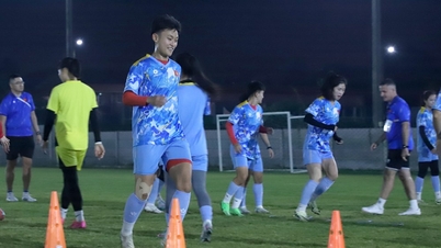 Vietnams damlag hade sin första träning i Thailand och förberedde sig snabbt inför SEA Games 33.