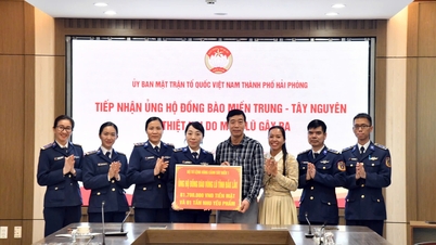 פיקוד משמר החופים אזור 1 תומך בקורבנות השיטפונות בדאק לק