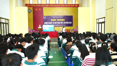 Distrito de Sa Pa: Quase 500 alunos recebem orientação profissional.