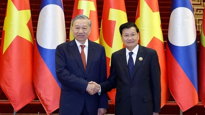 La visita del Secretario General To Lam eleva los lazos estratégicos entre Vietnam y Laos