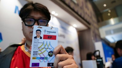 Tepat sebelum pertandingan melawan U22 Laos, seorang reporter baru mendapat izin pers SEA Games 33