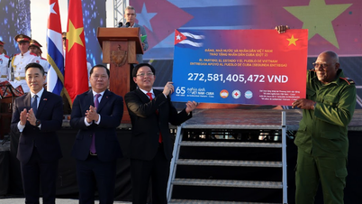 Nach 65 Tagen haben die Vietnamesen mehr als 272 Milliarden VND zur Unterstützung Kubas gespendet.