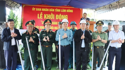 उप प्रधानमंत्री माई वान चिन्ह ने लाम डोंग में क्वांग ट्रुंग अभियान के शुभारंभ समारोह में भाग लिया।