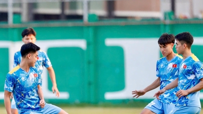 यू-22 वियतनाम एसईए गेम्स 33 के उद्घाटन मैच में यू-22 लाओस के खिलाफ बड़ी जीत के लिए प्रतिबद्ध