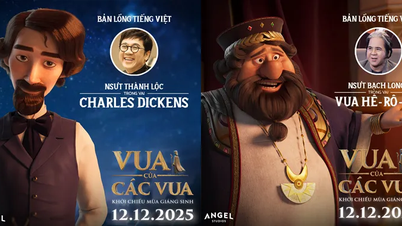 Заслуженные артисты Бах Лонг и братья Тхань Лок дублируют анимационные фильмы