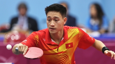 Vietnam table tennis team competes with Russia on the eve of SEA Games 33