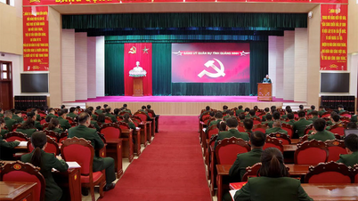 Comitê Militar Provincial do Partido de Quang Ninh: Estudar, compreender e implementar a Resolução do 12º Congresso Militar do Partido.