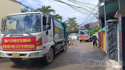 גיוס יחידות נוספות לתמיכה באיסוף אשפה באזורים נה טראנג, דיאן דיאן ודיאן חאן