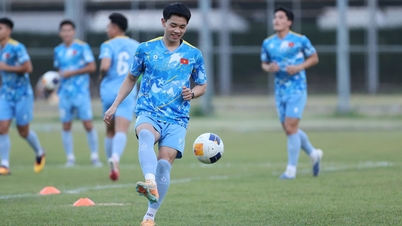 Live-Fußballspiel U22 Vietnam gegen U22 Laos: Eröffnung der SEA Games 33