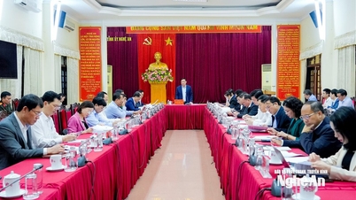 គណៈកម្មាធិការដឹកនាំសម្រាប់ការបោះឆ្នោតជ្រើសតាំងតំណាងរាស្រ្ត និងក្រុមប្រឹក្សាប្រជាជនគ្រប់លំដាប់ថ្នាក់នៃខេត្ត Nghe An បានបើកកិច្ចប្រជុំលើកដំបូងរបស់ខ្លួន។