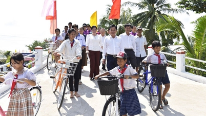 Εγκαίνια της Γέφυρας Diamond Mission στην κοινότητα Dinh Hoa