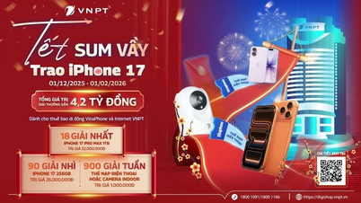 VNPT와 함께 42억 VND 상당의 프로모션 프로그램으로 새해 2026년을 맞이하세요.