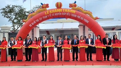 افتتحت بلدية نجوين جياب محطة طبية بقيمة 6.2 مليار دونج